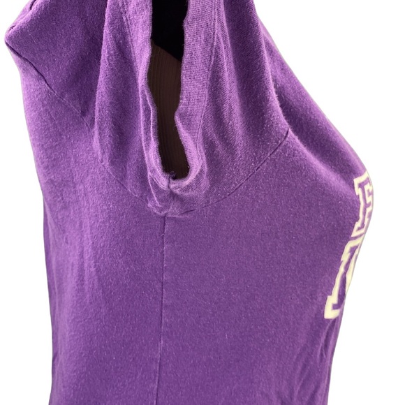 Nike Slim Fit Purple No Finish Line Crew Neck Graphic Tee - Picture 5 of 11